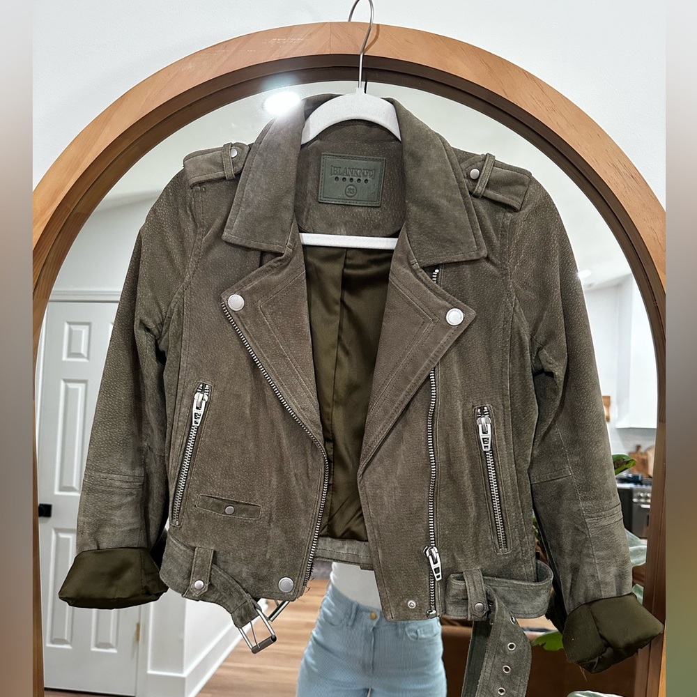 Suede Moto jacket